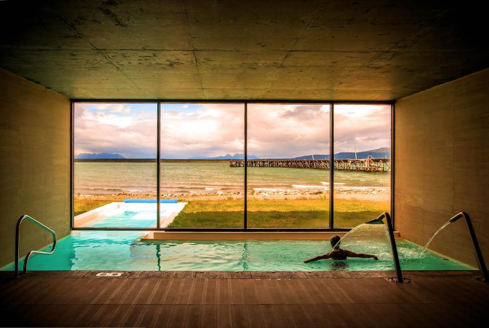 The Singular, Patagonia, Chile hotel pool
