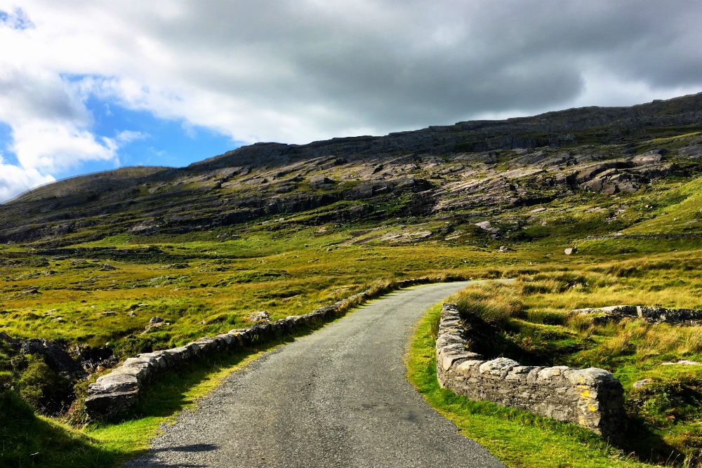 road and landscape of Beara Peninsula, Ireland