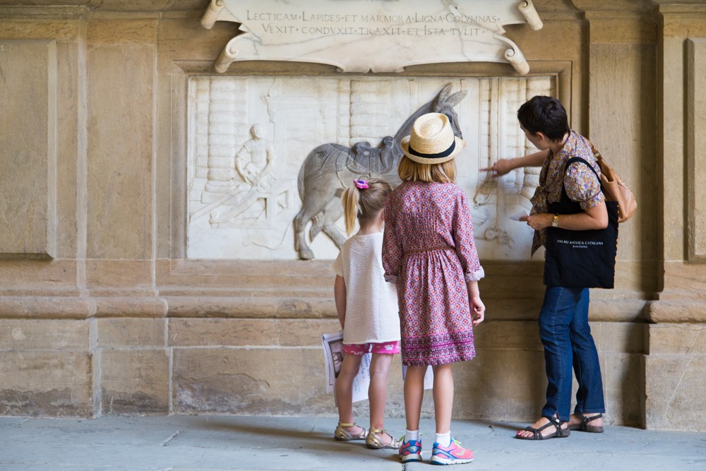 visiting Pitti Palace with kids Florence Italy