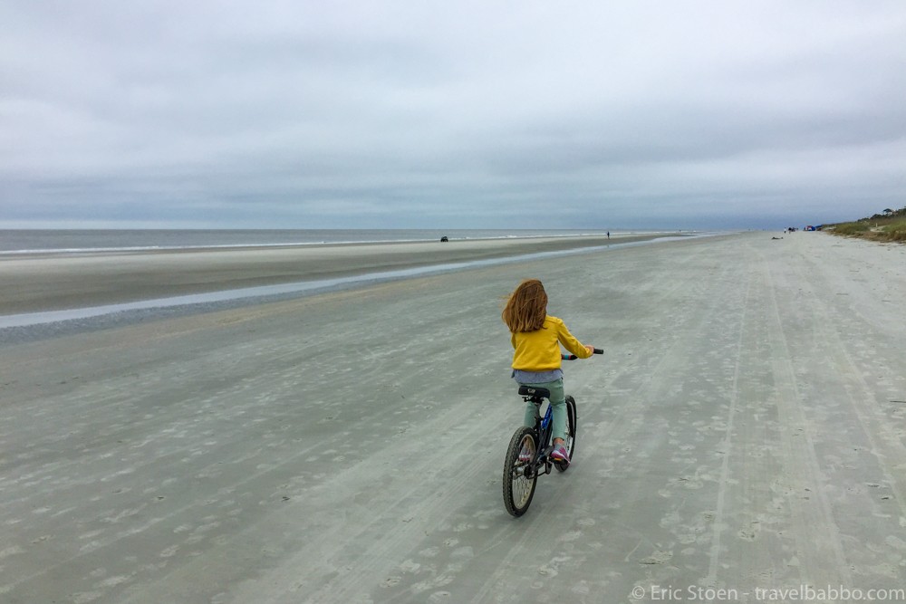 A kid-sized bicycle at the Sonesta Hilton Head. by Travel Babbo