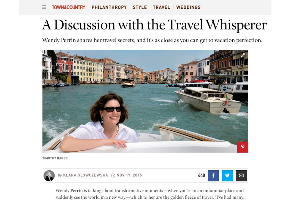 A Discussion with the Travel Whisperer.