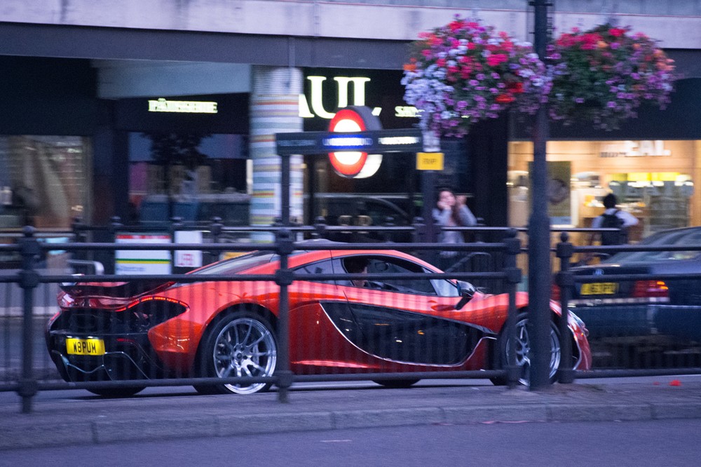 McLaren P1 in Notting Hill