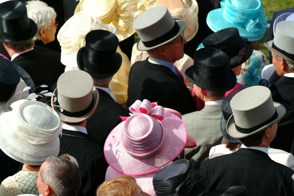 hats at the royal ascot horse races in england