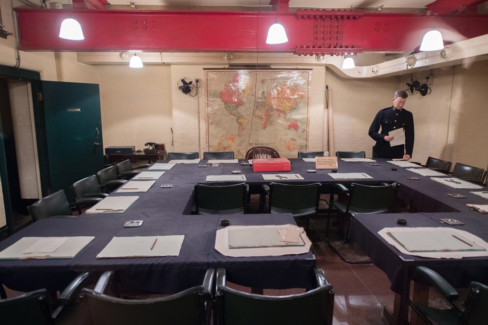 At the Churchill War Rooms you see the World War 2 bunker that shows how Britain was run during the war.