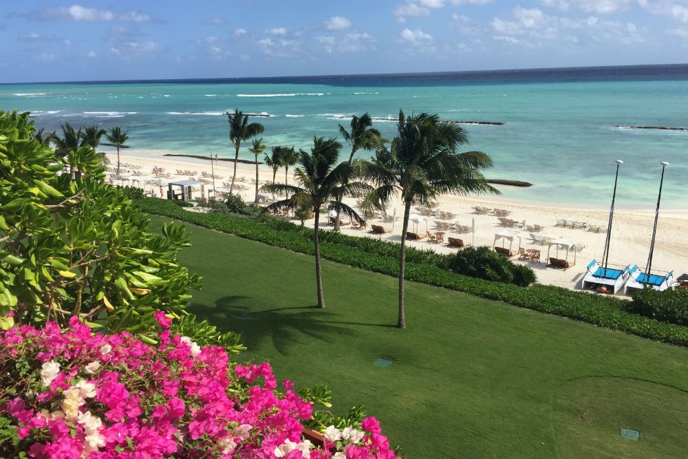 ocean view from a suite at the grand velas riviera maya mexico