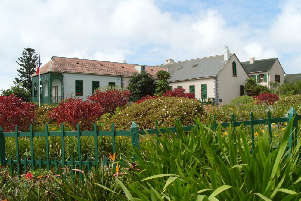 Longwood House is one of three buildings where Napoleon stayed in exile on St. Helena