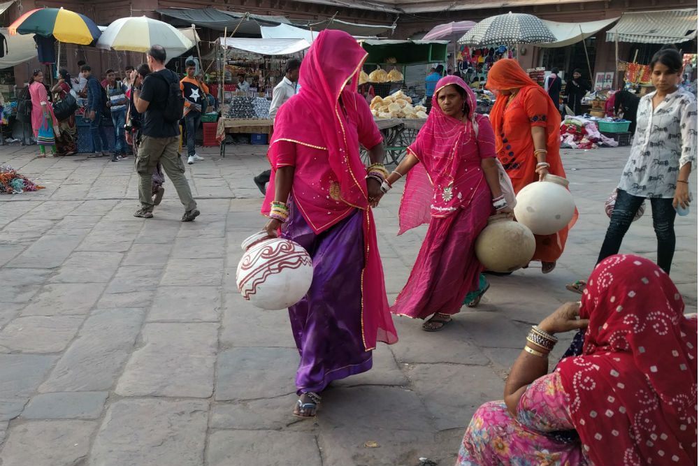 Women in Jodhpur market India