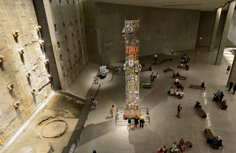 9/11 Memorial Museum steel beam
