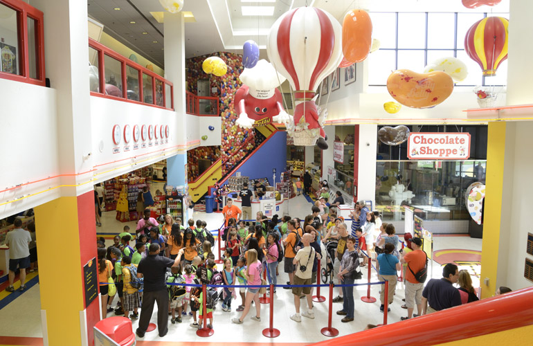Jelly Belly factory lobby