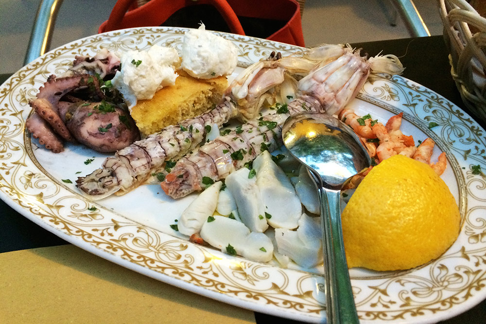 Mixed Seafood Antipasto, Venice, Italy