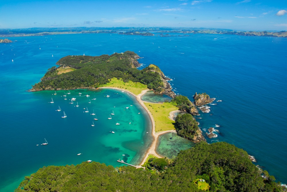 Robertson Island, Bay of Islands, New Zealand