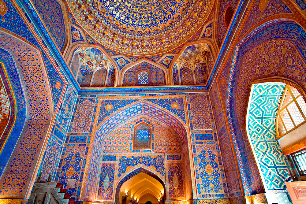 Tilla Kori Medreseh, Samarkand, Uzbekistan