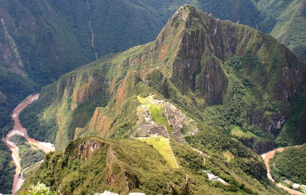 Citadel, Huayna Picchu, Machu Picchu Mountain, Peru