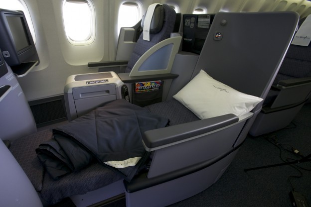 United Airlines Business First class