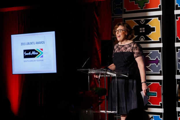 Wendy Perrin South African Tourism's Ubuntu Awards