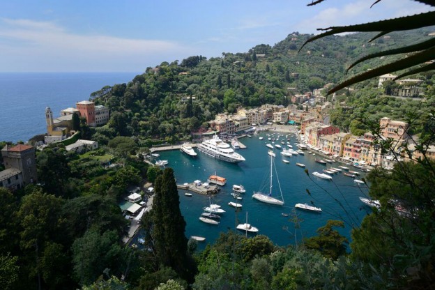 Portofino, Italy—one of those ports that only smaller ships can get close to.