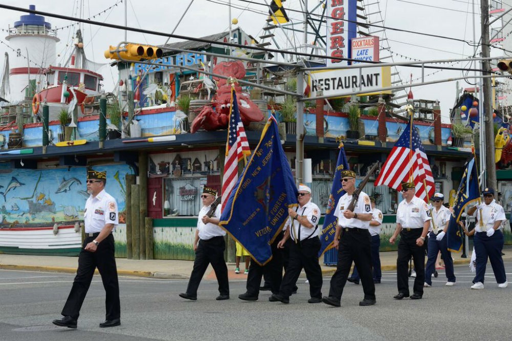 You’ll spot all sorts of small-town Americana. We stumbled upon this Veterans of Foreign Wars parade.