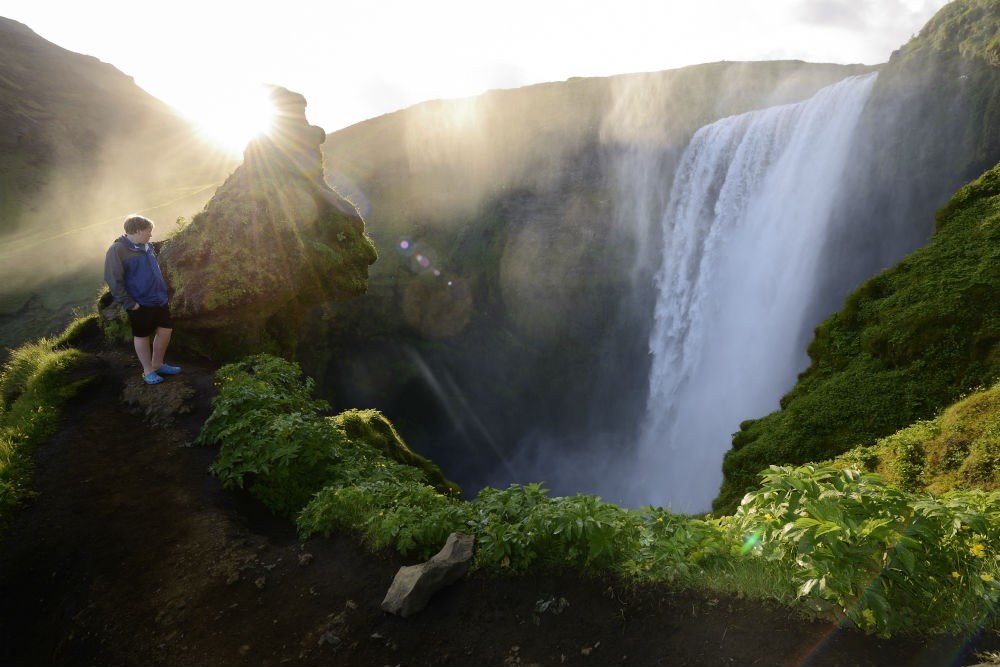 1 Charlie Skogafoss DSC_6932