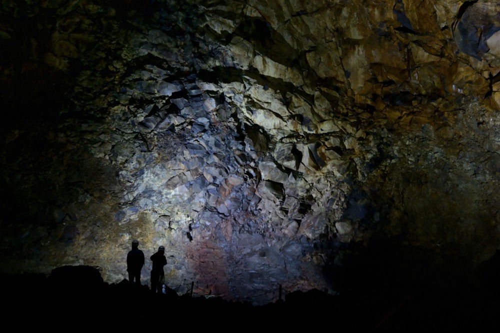 Scorched walls of the chamber indicate extreme temperatures that were there thousands of years ago.