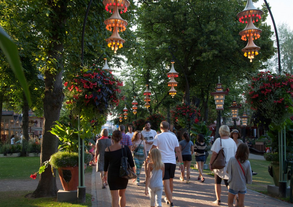 Tivoli Gardens, Copenhagen, Denmark