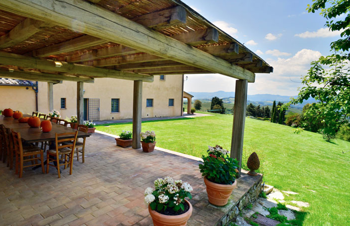 Le Ripe villa, Tuscany, Italy