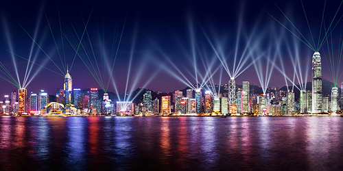 Symphony of Lights show, Hong Kong