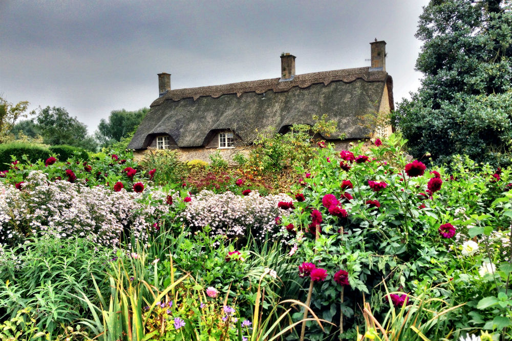 Hidcote Gardens in Chipping Campden, Cotswolds, England