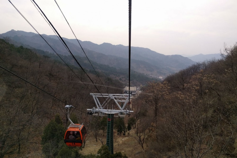 Mutianyu Great Wall of China chairlift