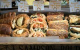 A selection of pastries at one of London's best markets