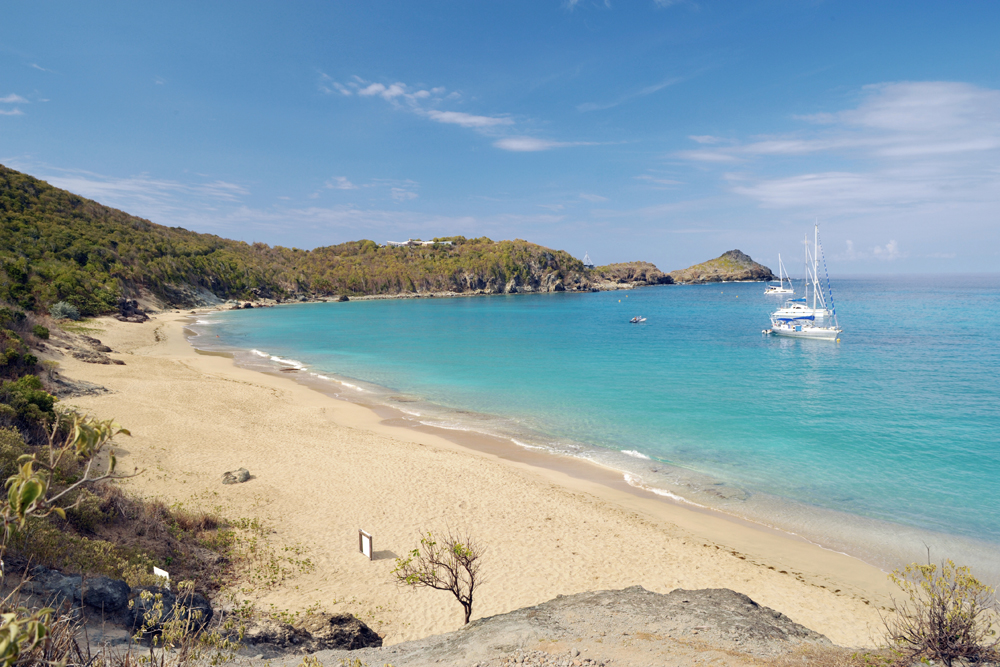 Colombier beach in St. Barth. Photo by: Gérald Tessier