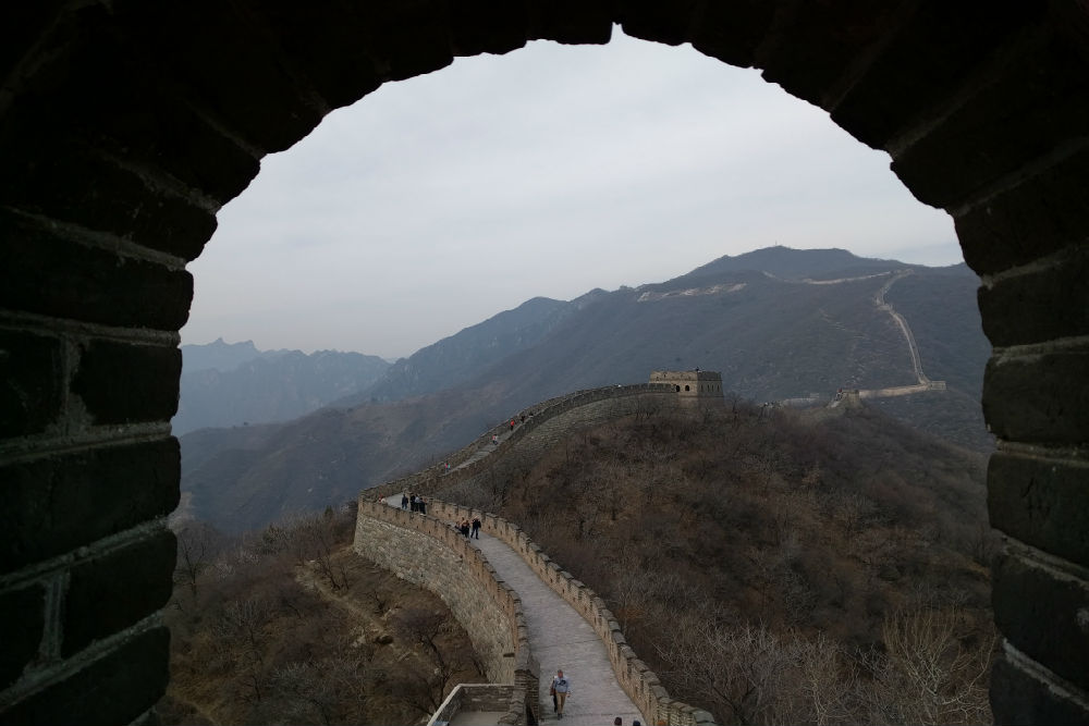 Visiting The Great Wall