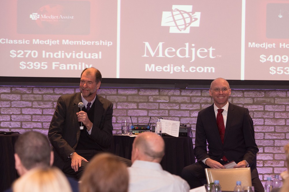 Roy Berger and Will McKee, Medjet.com.