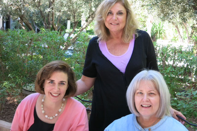 Wendy Perrin, Terry McCabe and Nina Wennersten