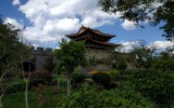 The city wall and gate of Old Dali, Yunnan Province China
