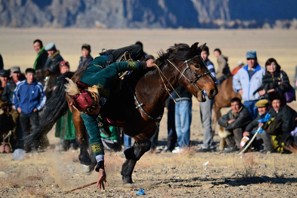 Horse riders in Mongolia. Photo: Nomadic Expeditions