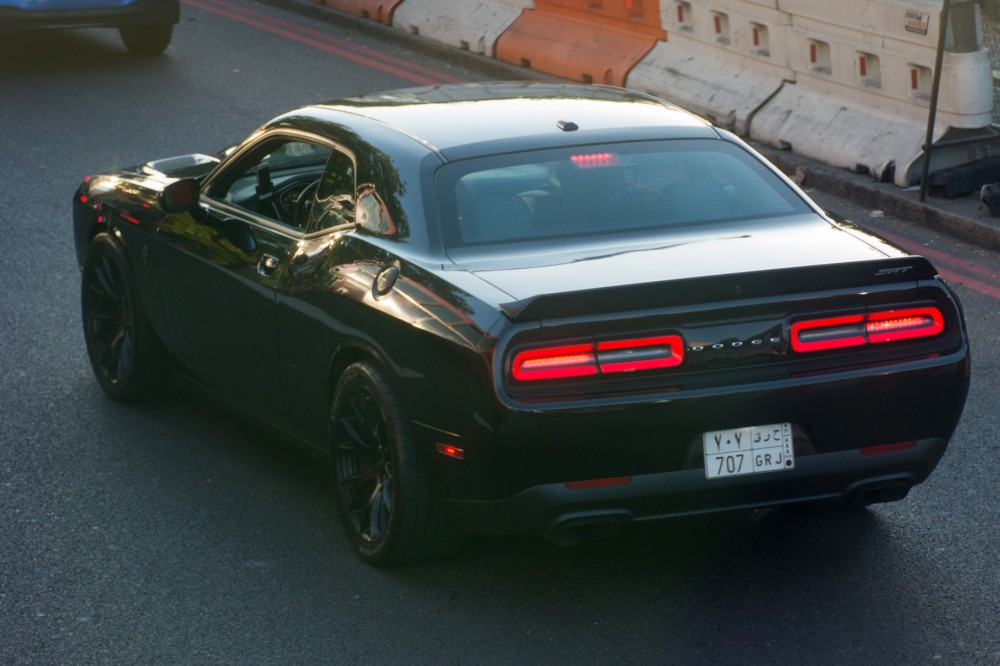 rare Dodge Challenger SRT Hellcat