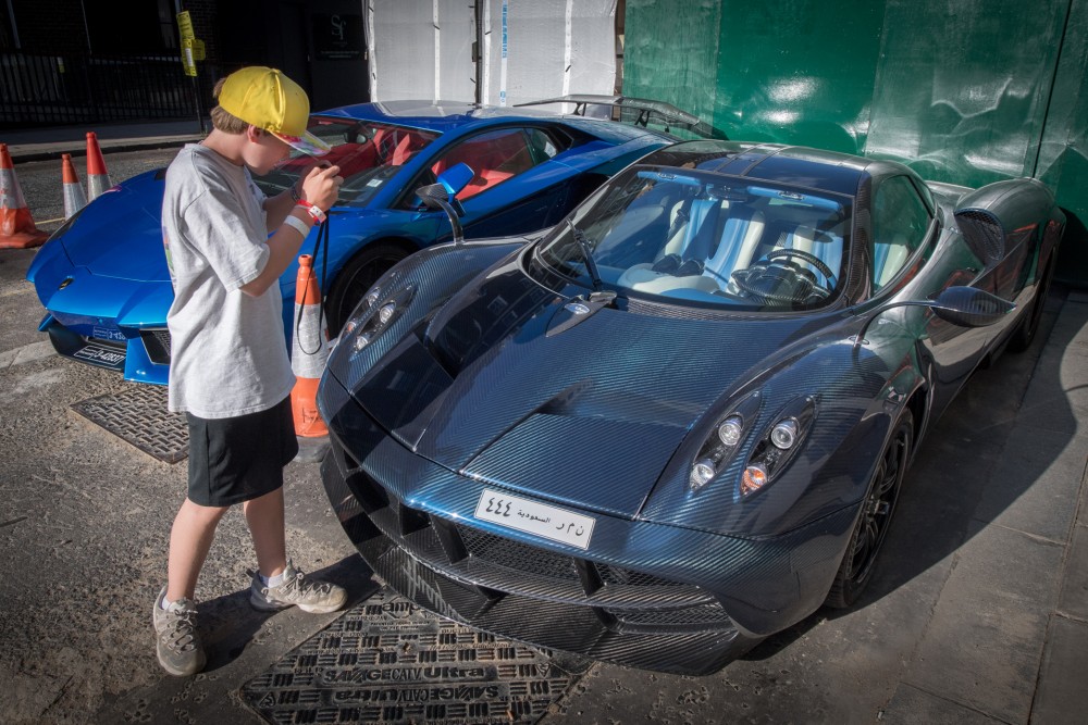 carbon-fiber Pagani Huayra, Lamborghini Aventador