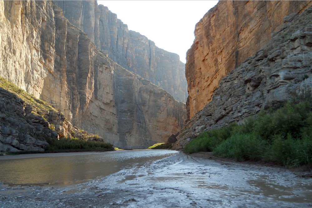 Santa Elena Canyon in Big Bend National Park Texas