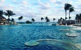 pool view at the Grand Velas RIviera Maya resort mexico