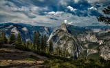 mountain view in Yosemite National Park, california
