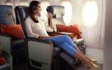 Singapore Airlines premium economy seat