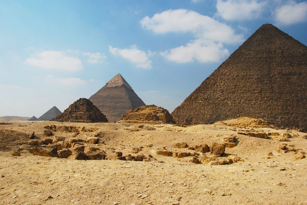 pyramids in egypt