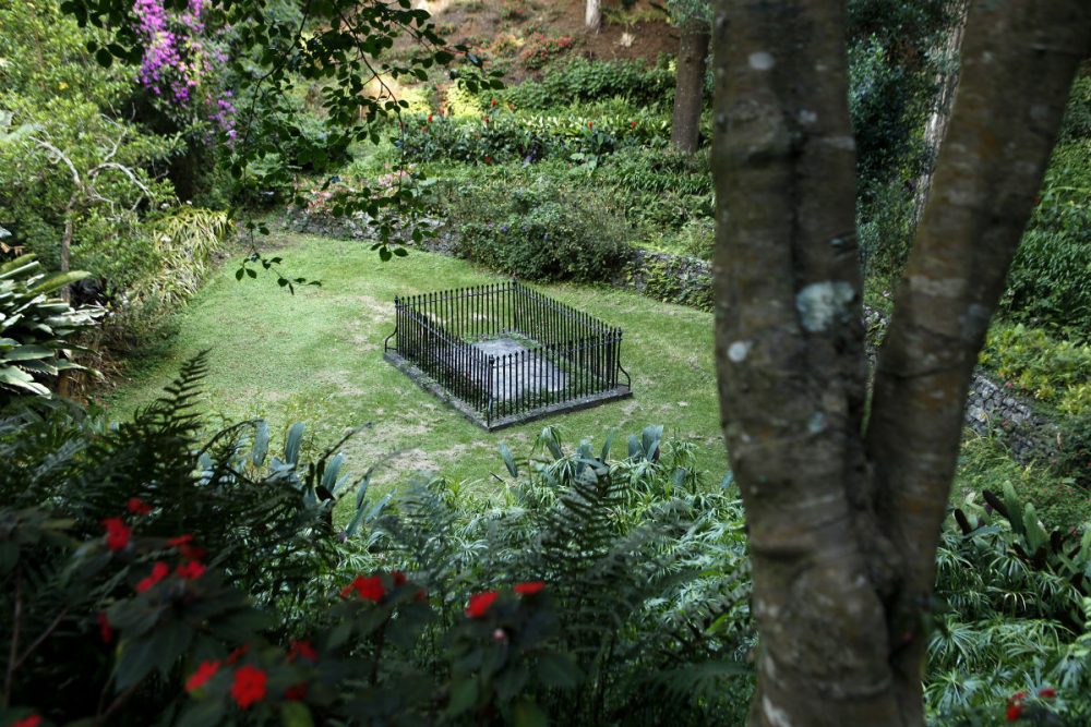 Napoleon's Tomb on St. Helena island