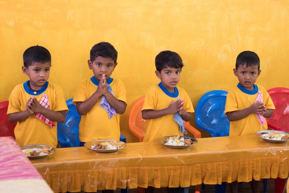 After breakfast we visited a local charity that provides food, clothing, education, and medical support to children living in extreme poverty. A lot of homes here were wiped out by a tsunami in 2004.