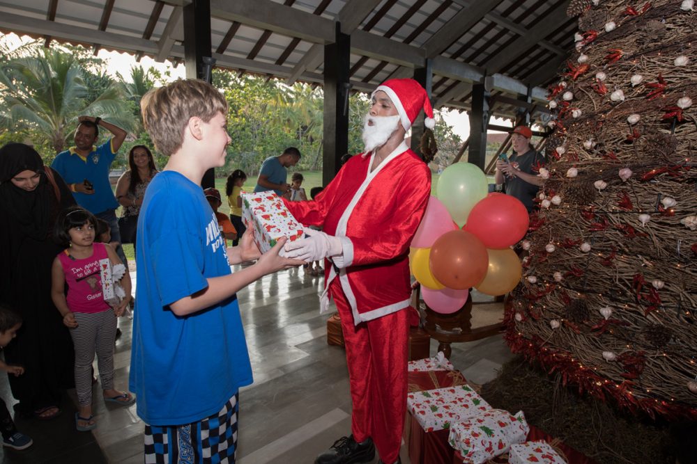 Santa brought enough gifts for every child—and the gifts were substantial: Doug, my 13-year-old, got a radio-controlled car.