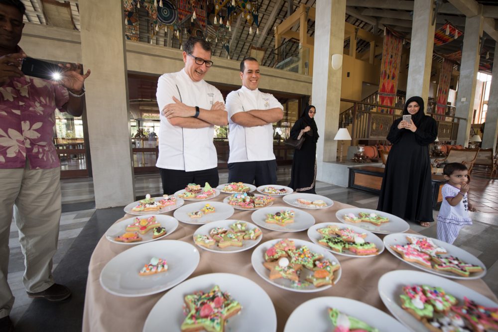 The kids’ contest was deemed important enough to be judged by both the hotel’s executive chef and its pastry chef.