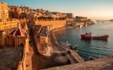 Ancient walls and streets of Valetta, the capital of Malta. Photo: Shutterstock