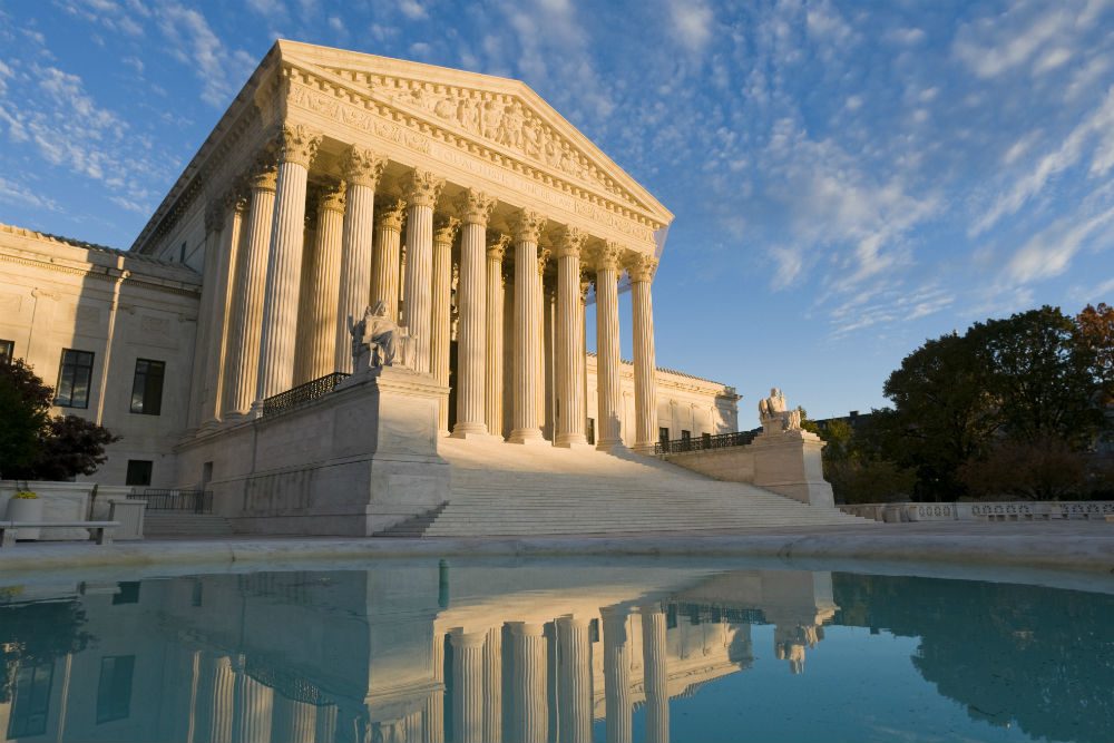 The Supreme Court building exterior in Washington, D.C