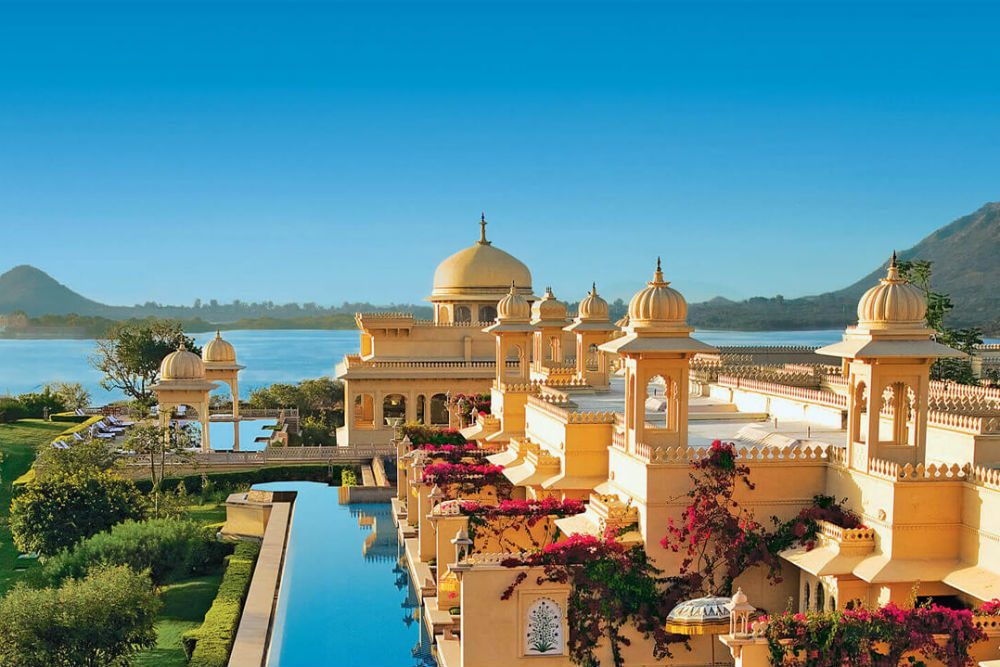 Udaivilas Oberoi hotel Udaipur india lake view