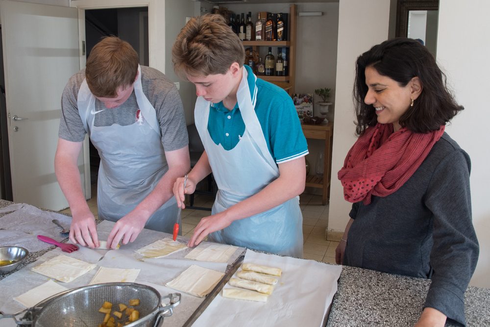 cooking class in Jersualem Israel